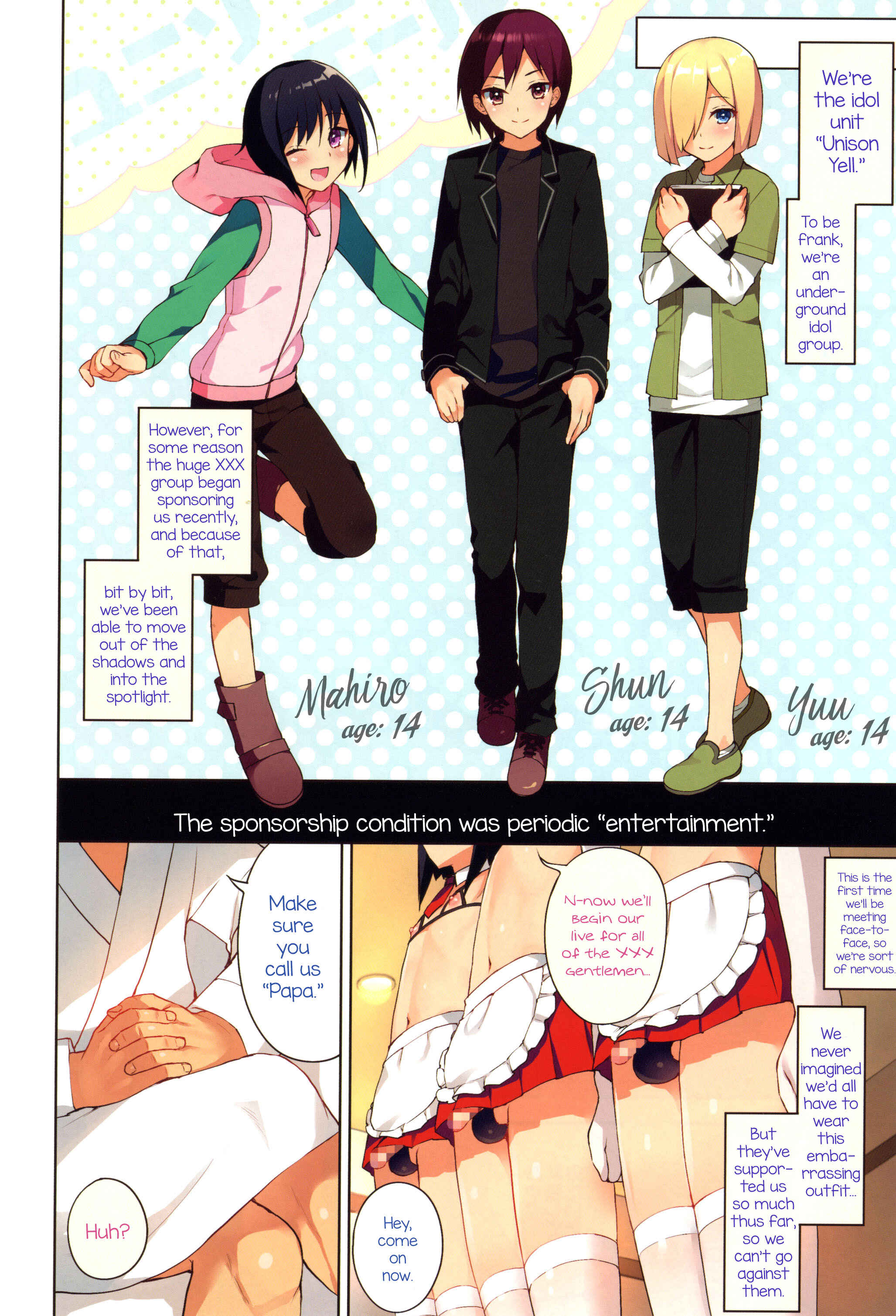 Page 4 Chapter Unknown_192f Chika Otokonoko Idol Kyousei Makura Eigyou