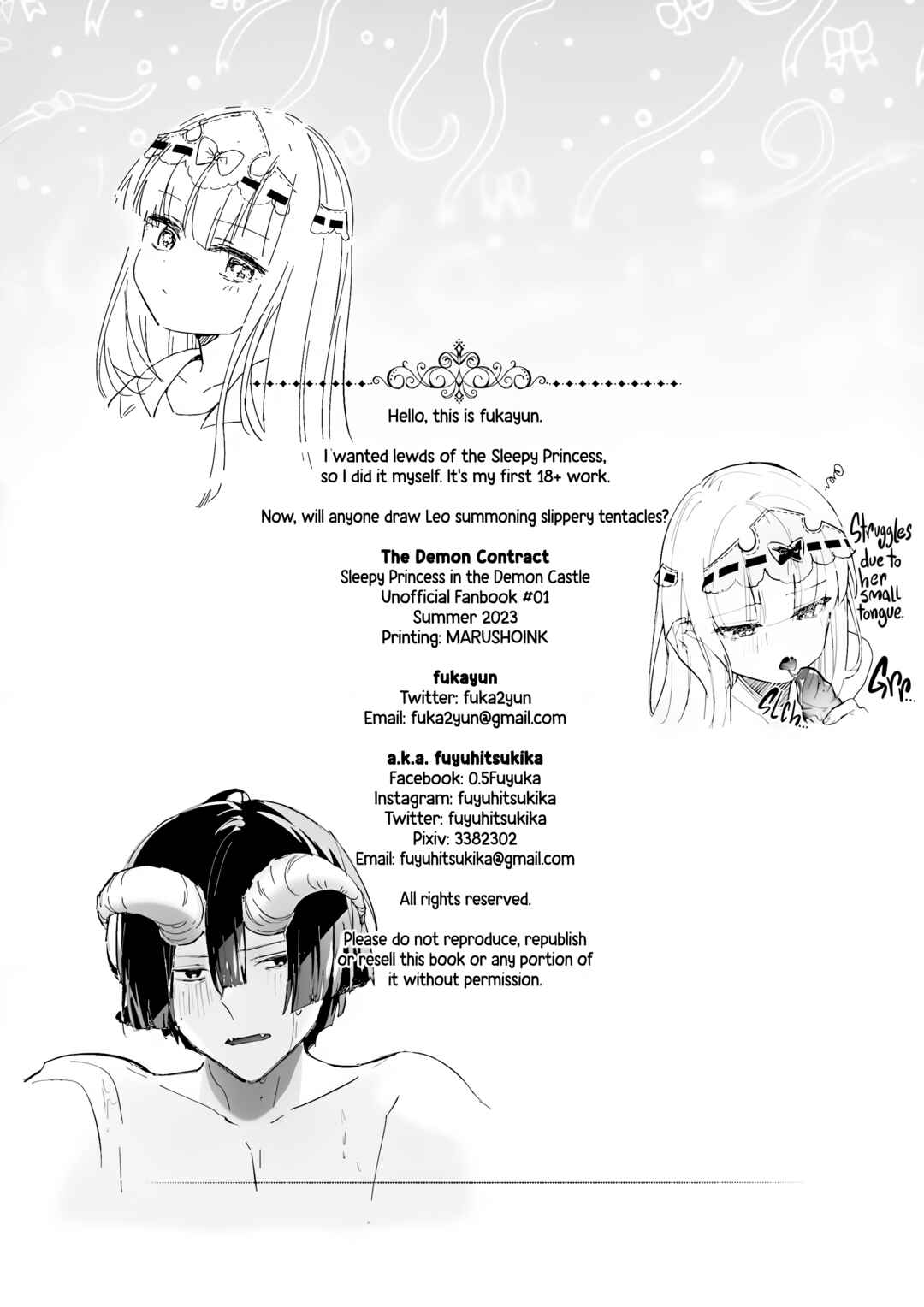Page 22 Chapter Unknown_83a0 Maoujou de Oyasumi - Akuma no Keiyaku (Doujinshi)