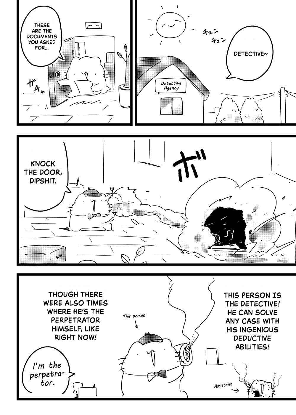 Page 1 Chapter Unknown_592b Cat Detective Comic