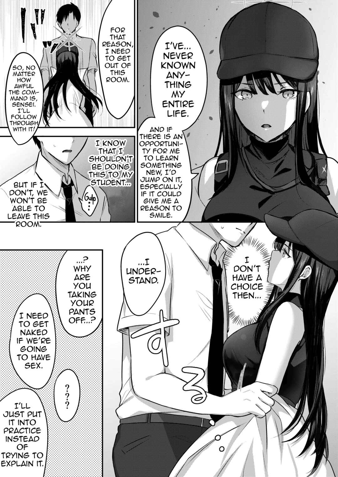 Page 6 Chapter Unknown_33a5 Blue Archive - Saori to xxx Shinai to Derarenai Heya (Doujinshi)