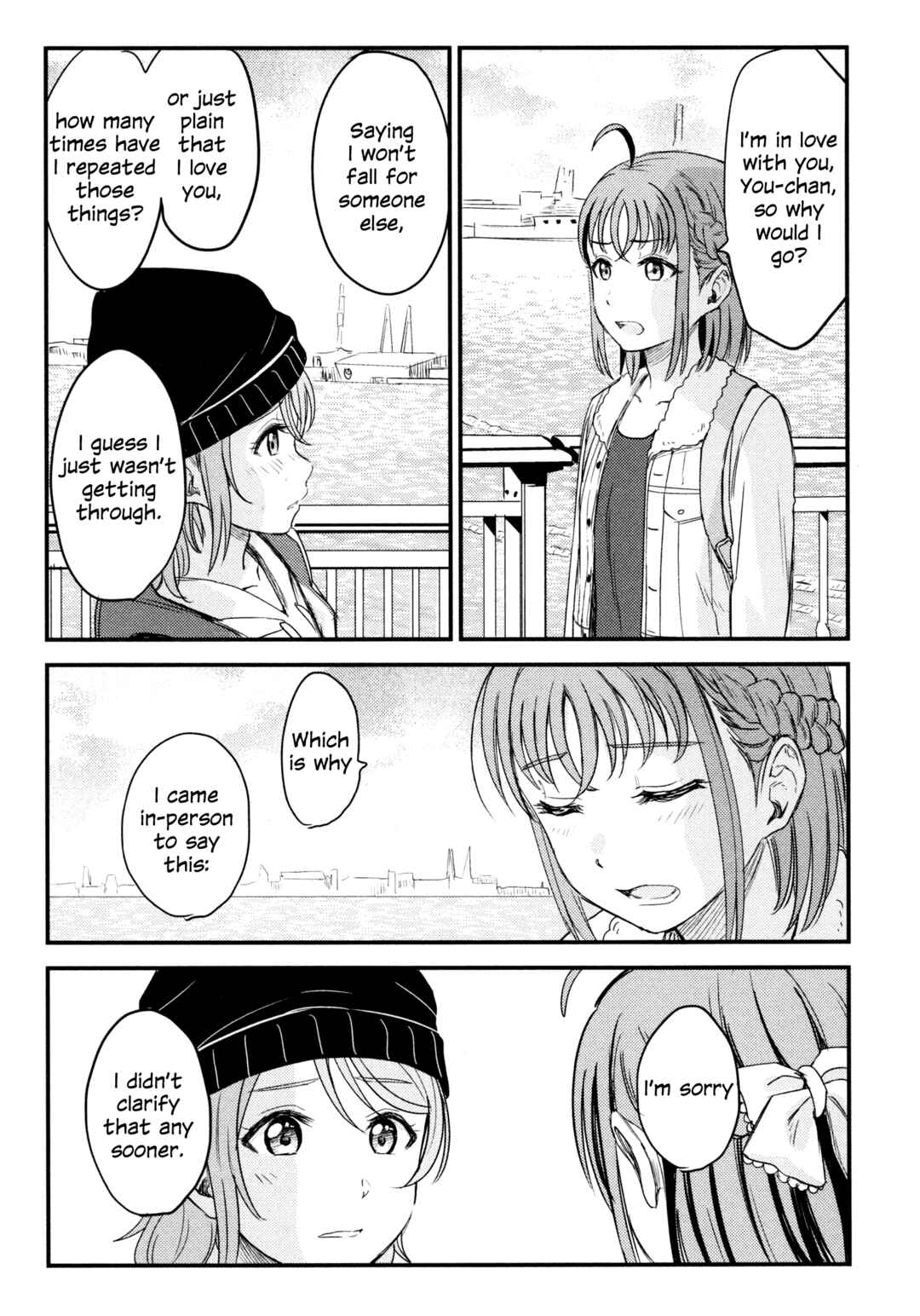 Page 38 Chapter 3 Love Live! Sunshine!! - Sailor Girlfriend (Doujinshi)