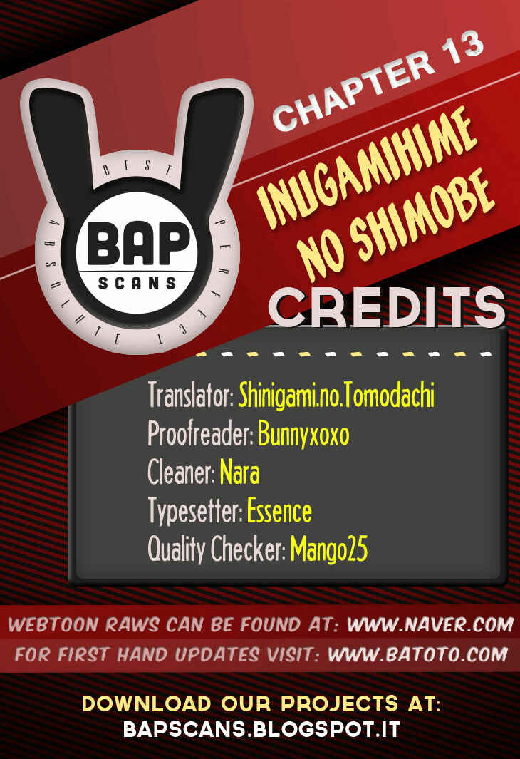 Page 1 Chapter 13 Inugamihime no Shimobe