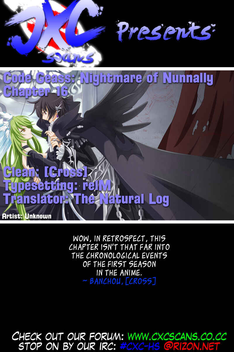 Page 34 Chapter 16 Code Geass: Nightmare of Nunnally