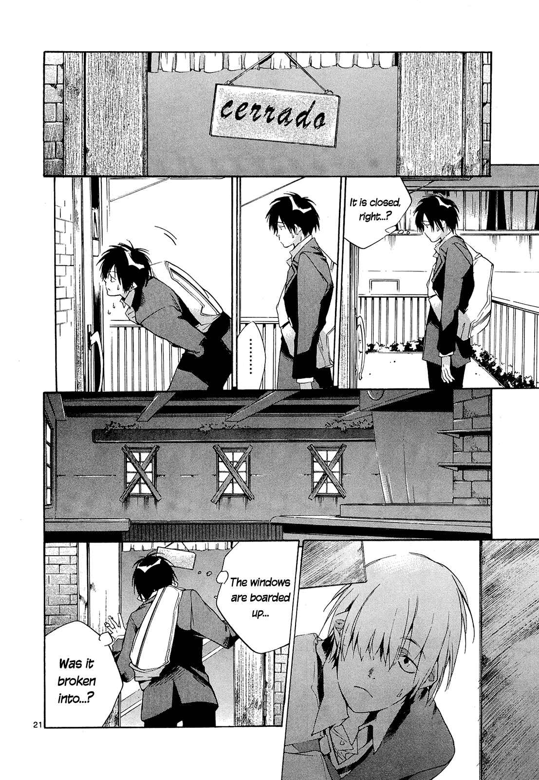 Page 22 Chapter 3 Tetsugaku Letra