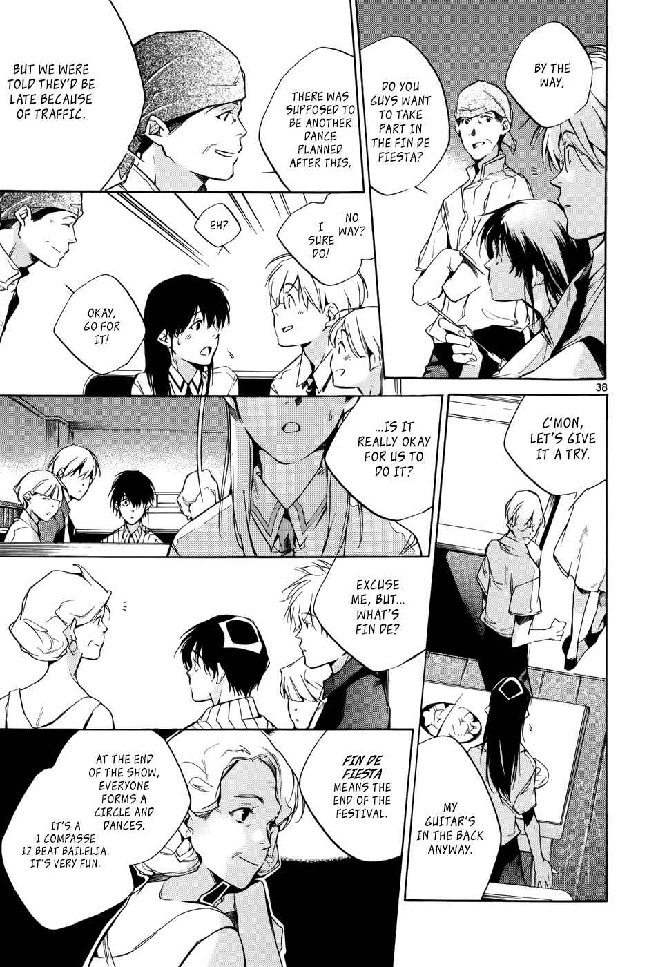 Page 38 Chapter 15 Tetsugaku Letra
