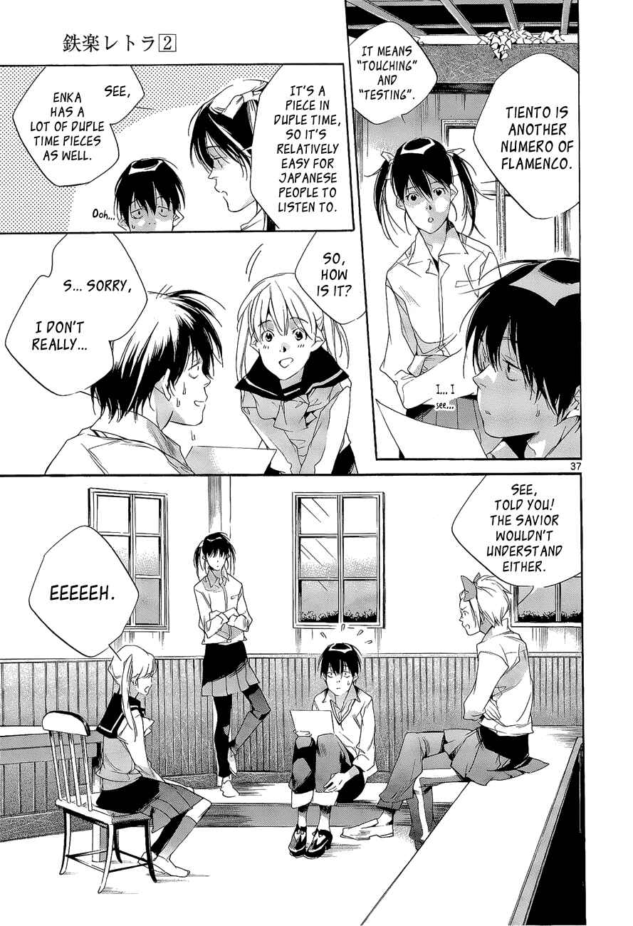 Page 37 Chapter 5 Tetsugaku Letra