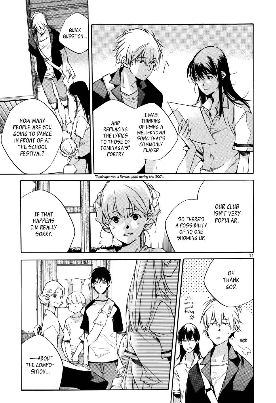 Page 11 Chapter 14 Tetsugaku Letra