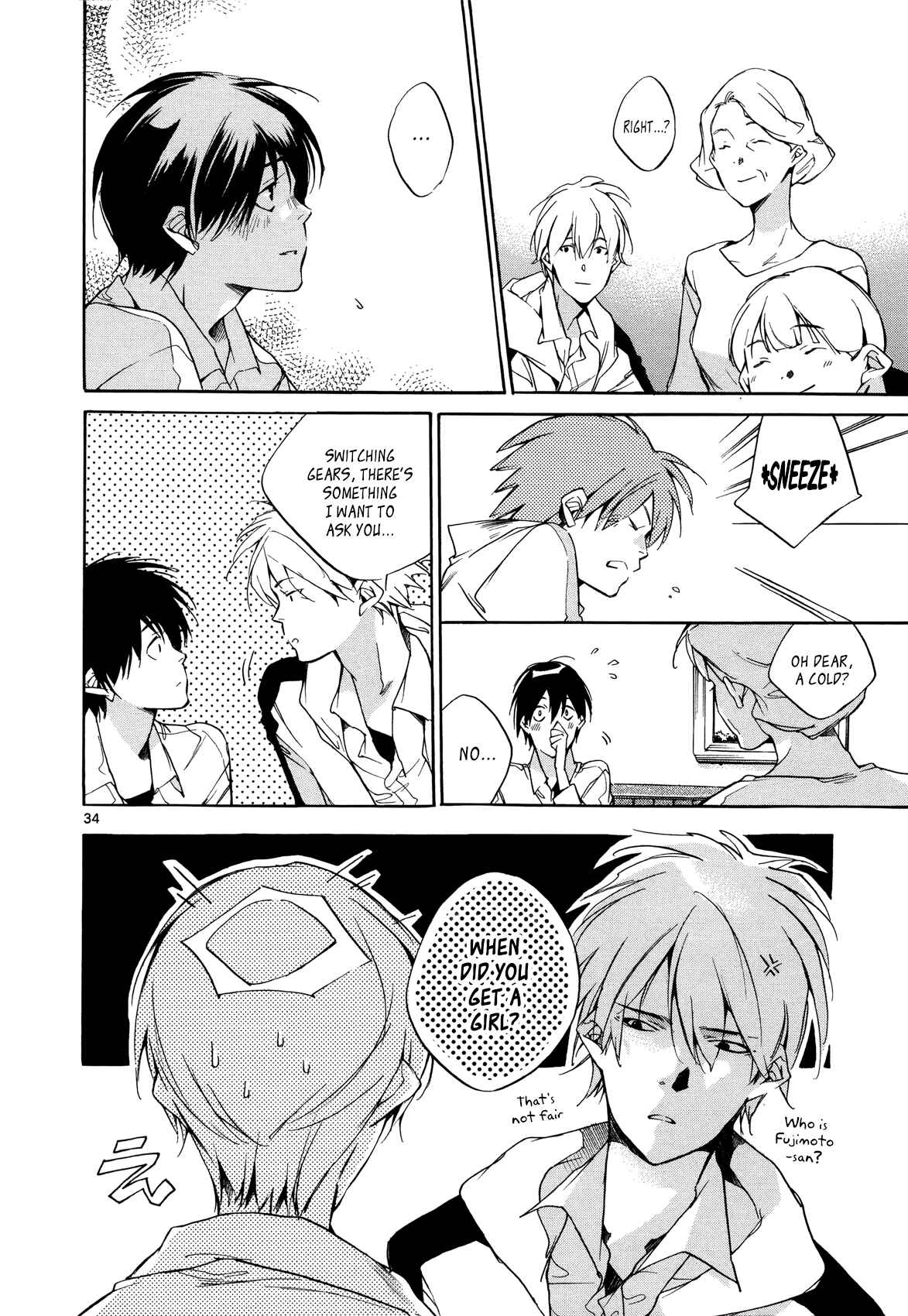 Page 34 Chapter 25 Tetsugaku Letra