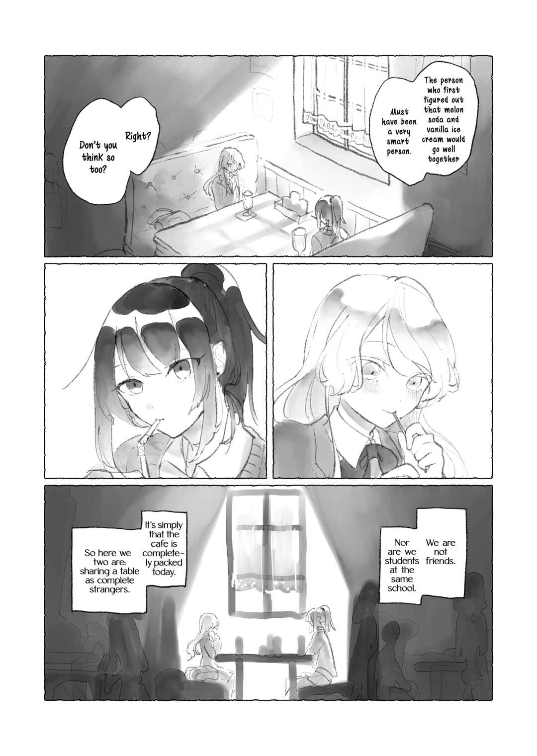 Page 1 Chapter Unknown_a4e2 Melon Soda and Vanilla Ice Cream