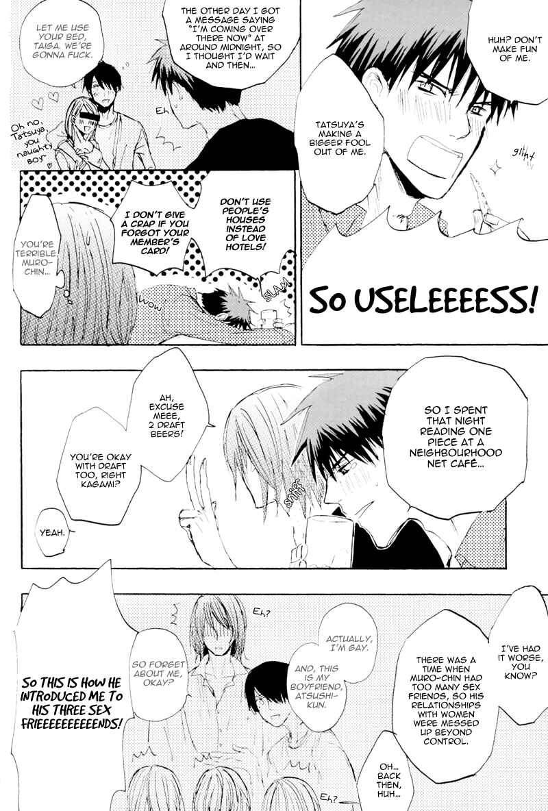 Page 5 Chapter Unknown_40b0 Kuroko no Basket - Kagami-kun and Murasakibara-kuns Worst and Suckiest Day Ever - Mostly Because of Himuro (Doujinshi)