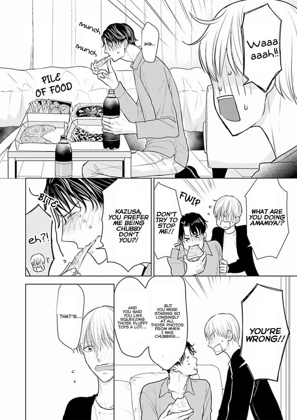 Page 8 Chapter 5 Shinnyuu Shain no Omega desu ga, Senpai Alpha Kaizoushimasu!