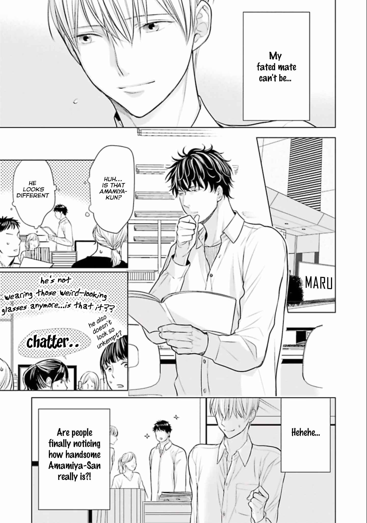 Page 19 Chapter 2 Shinnyuu Shain no Omega desu ga, Senpai Alpha Kaizoushimasu!