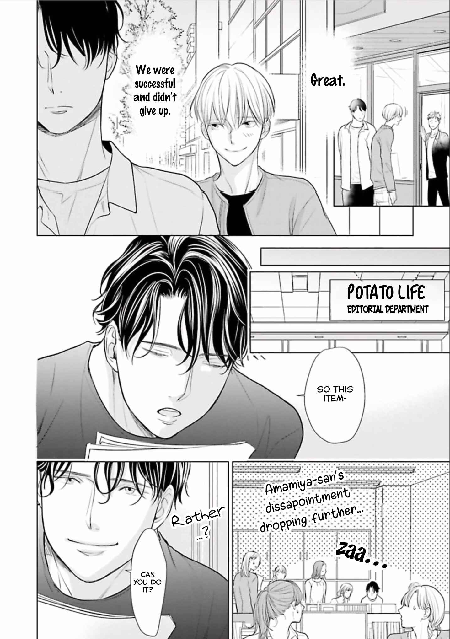 Page 28 Chapter 2 Shinnyuu Shain no Omega desu ga, Senpai Alpha Kaizoushimasu!
