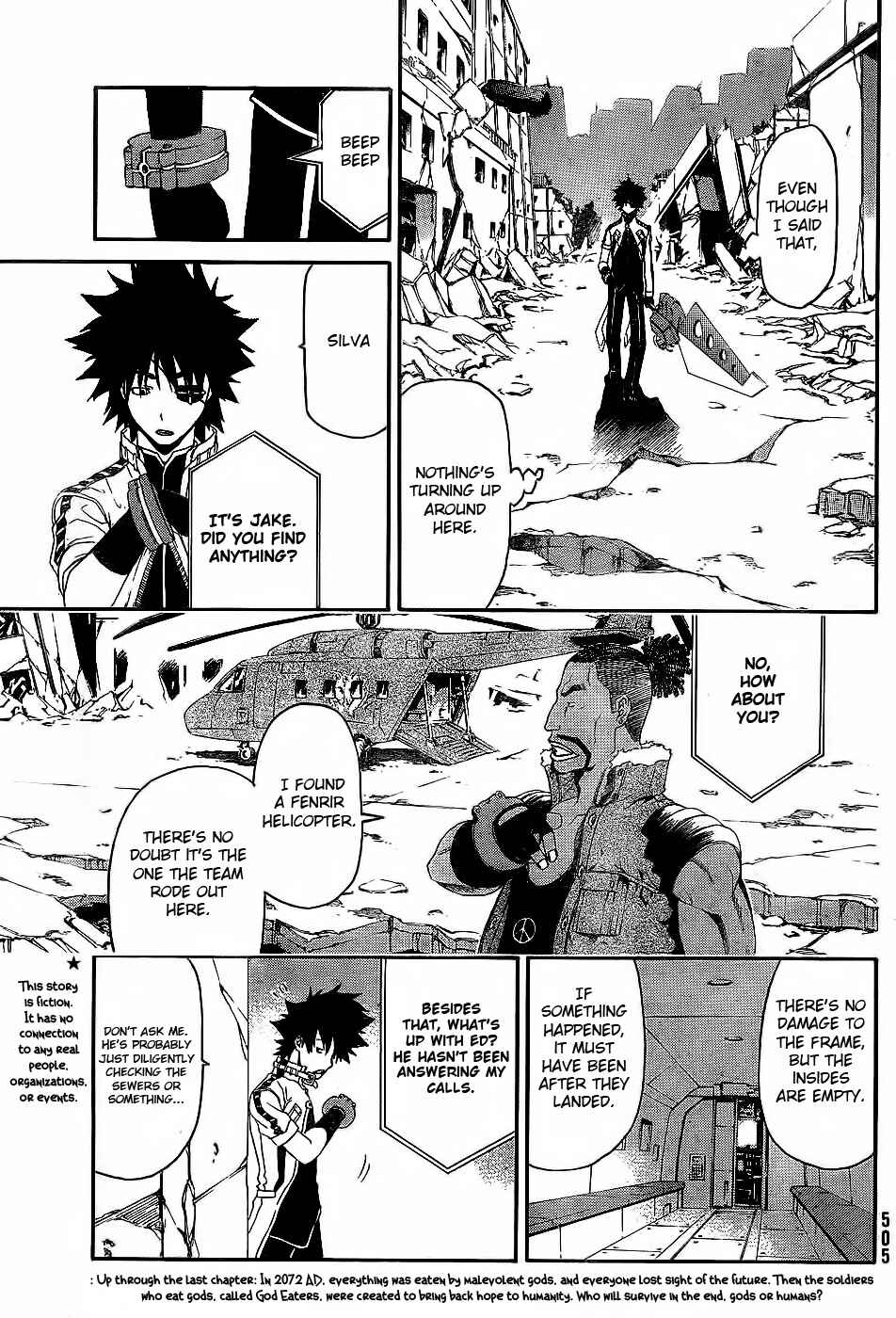 Page 4 Chapter 4 GOD EATER - The Return of the Messiah