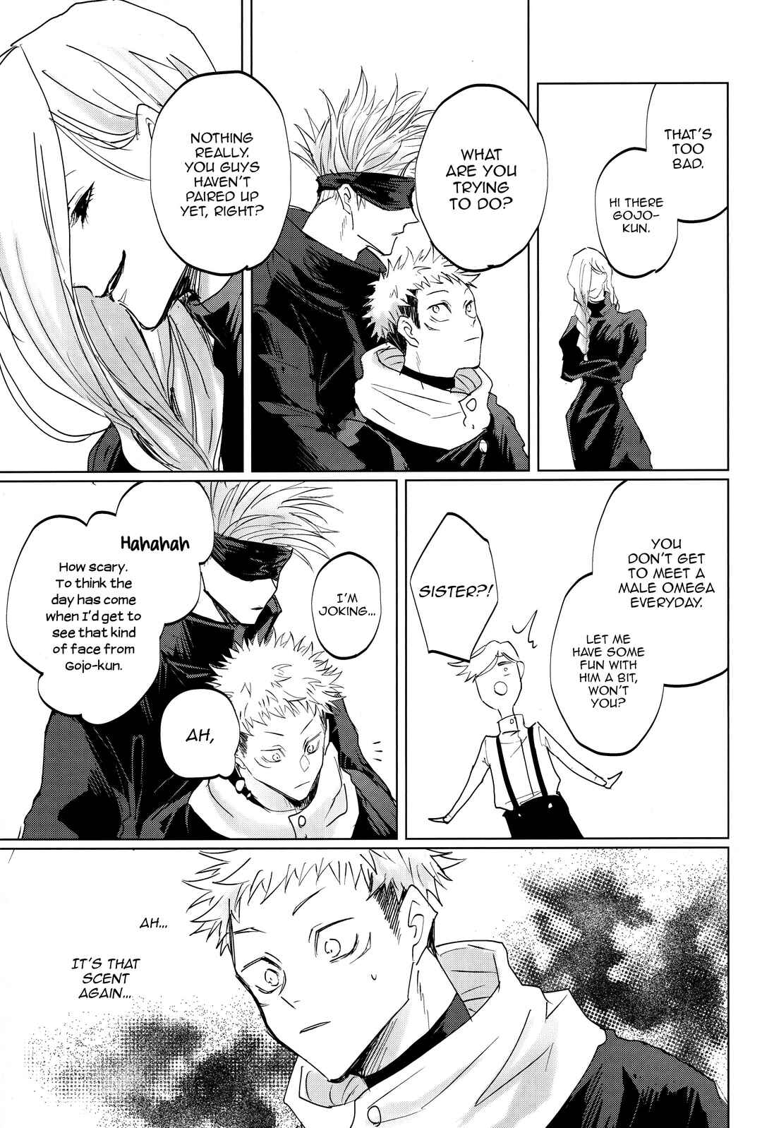 Page 18 Chapter Unknown_decf Jujutsu Kaisen - Ao ni Somaru Hi (Doujinshi)