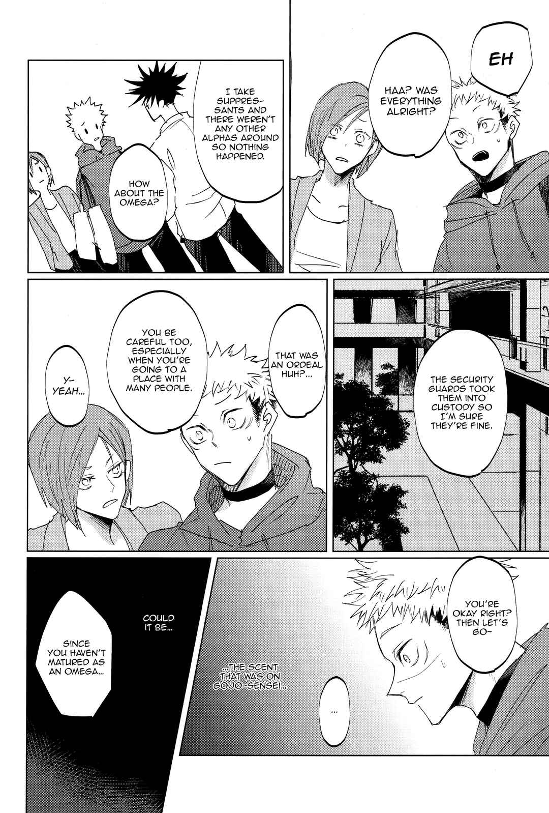 Page 21 Chapter Unknown_decf Jujutsu Kaisen - Ao ni Somaru Hi (Doujinshi)