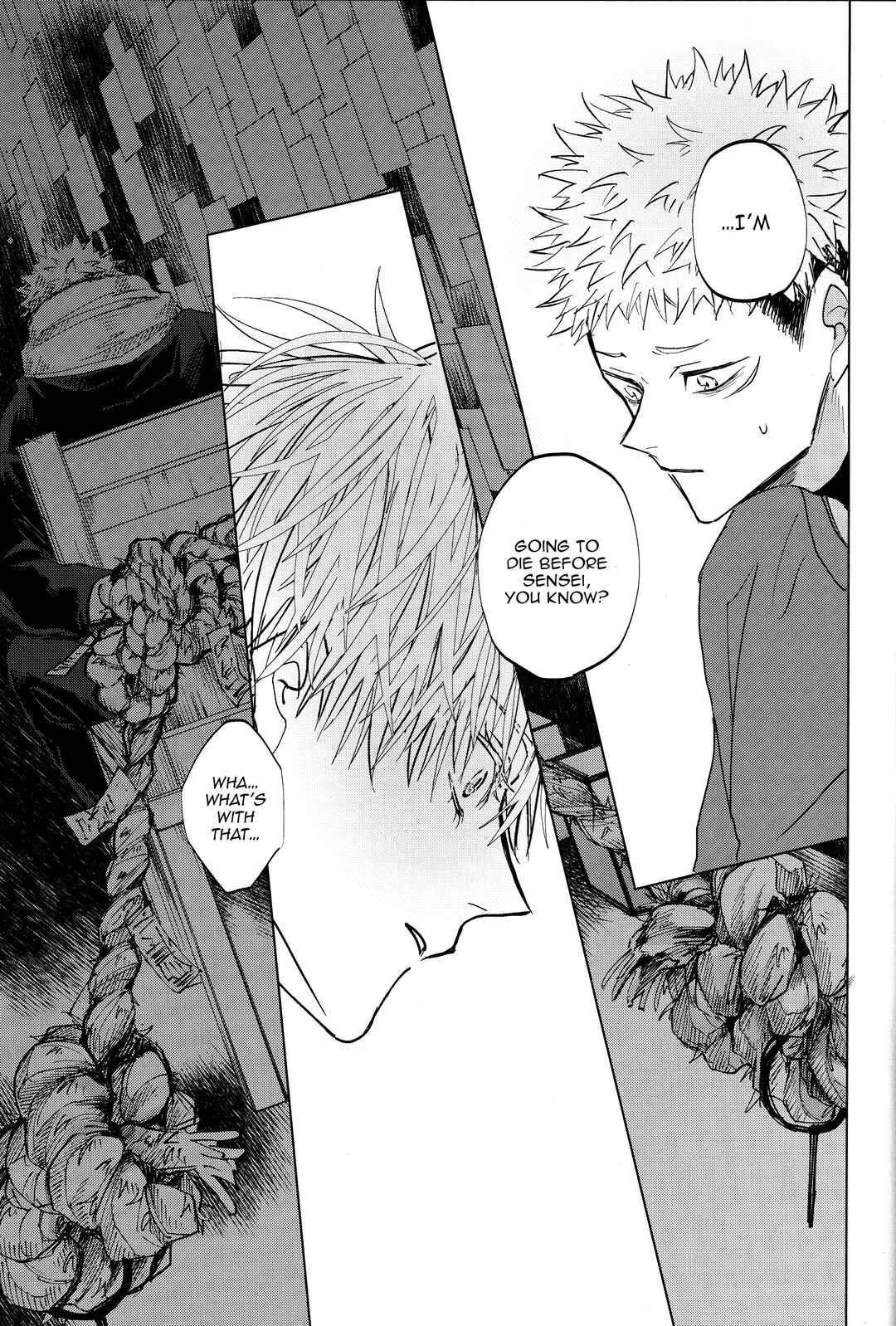 Page 38 Chapter Unknown_decf Jujutsu Kaisen - Ao ni Somaru Hi (Doujinshi)
