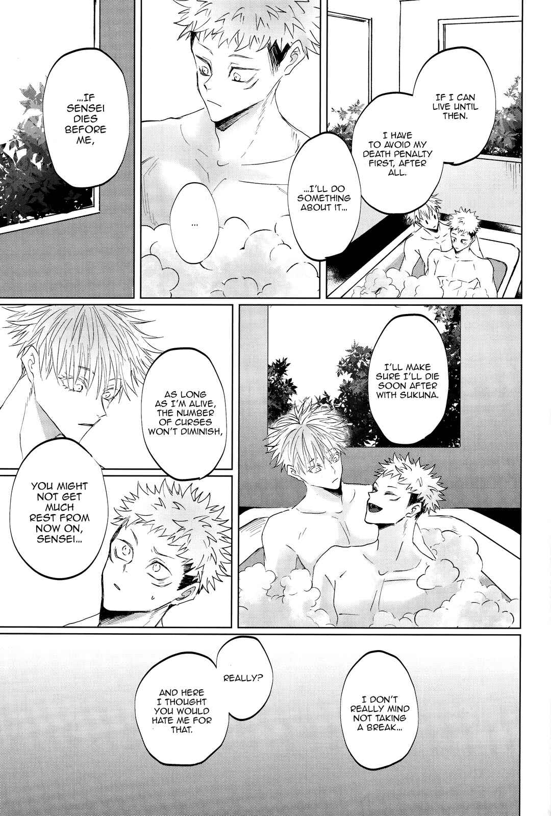 Page 50 Chapter Unknown_decf Jujutsu Kaisen - Ao ni Somaru Hi (Doujinshi)