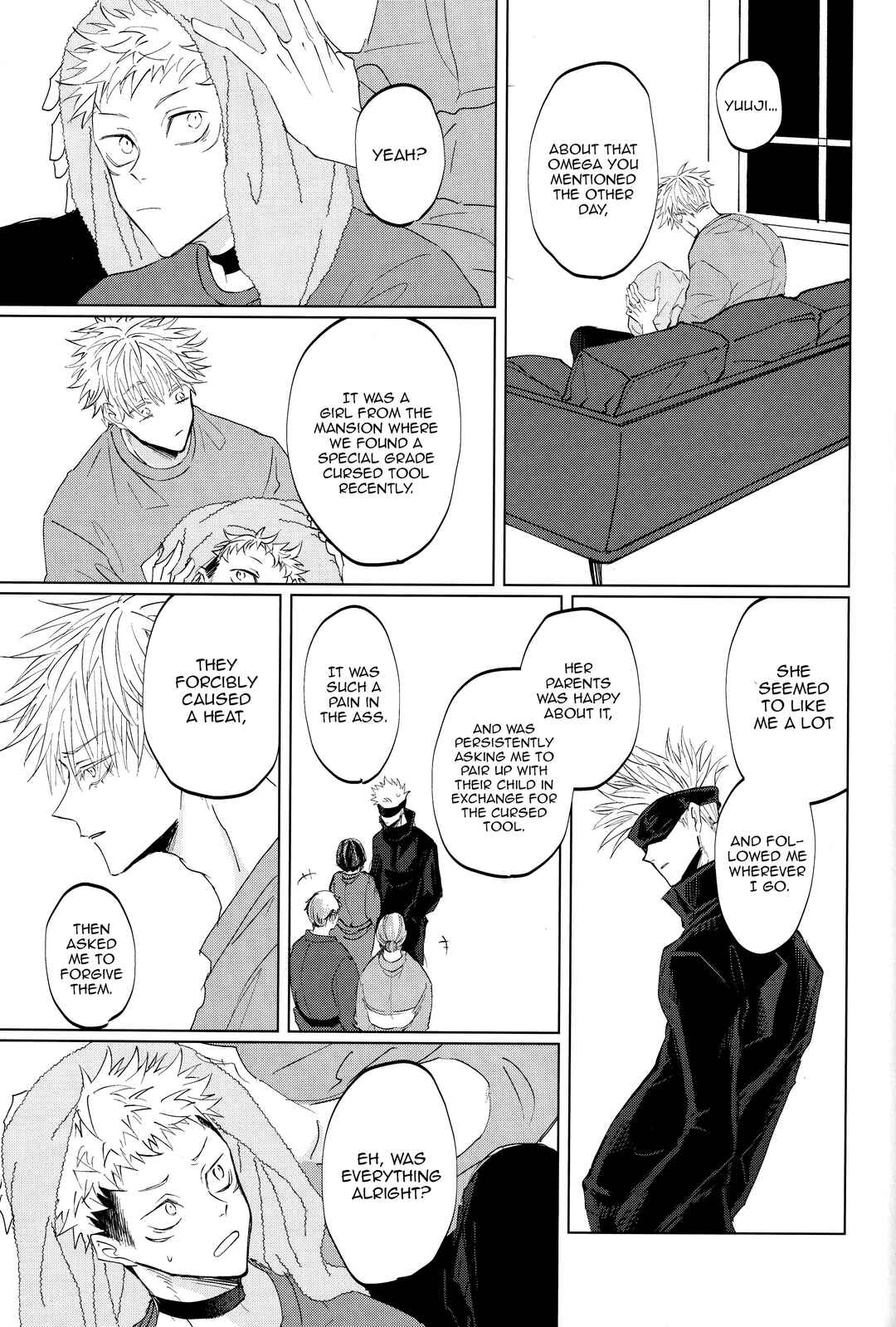 Page 52 Chapter Unknown_decf Jujutsu Kaisen - Ao ni Somaru Hi (Doujinshi)