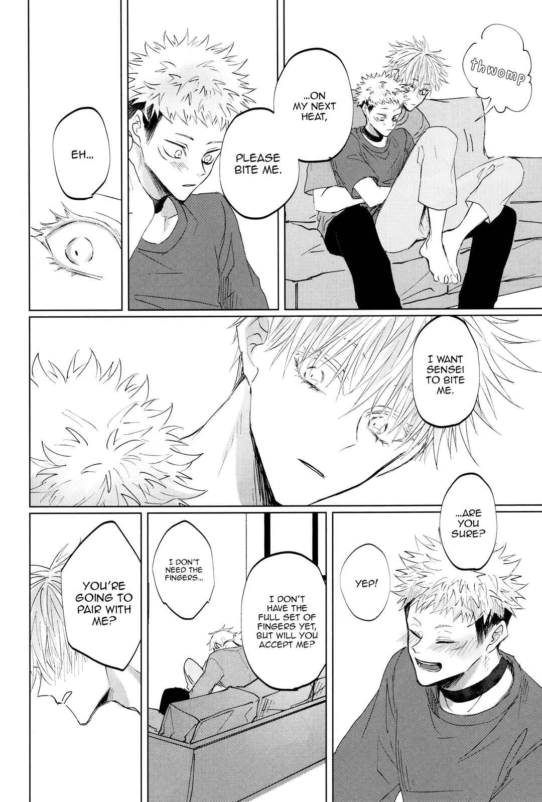 Page 55 Chapter Unknown_decf Jujutsu Kaisen - Ao ni Somaru Hi (Doujinshi)