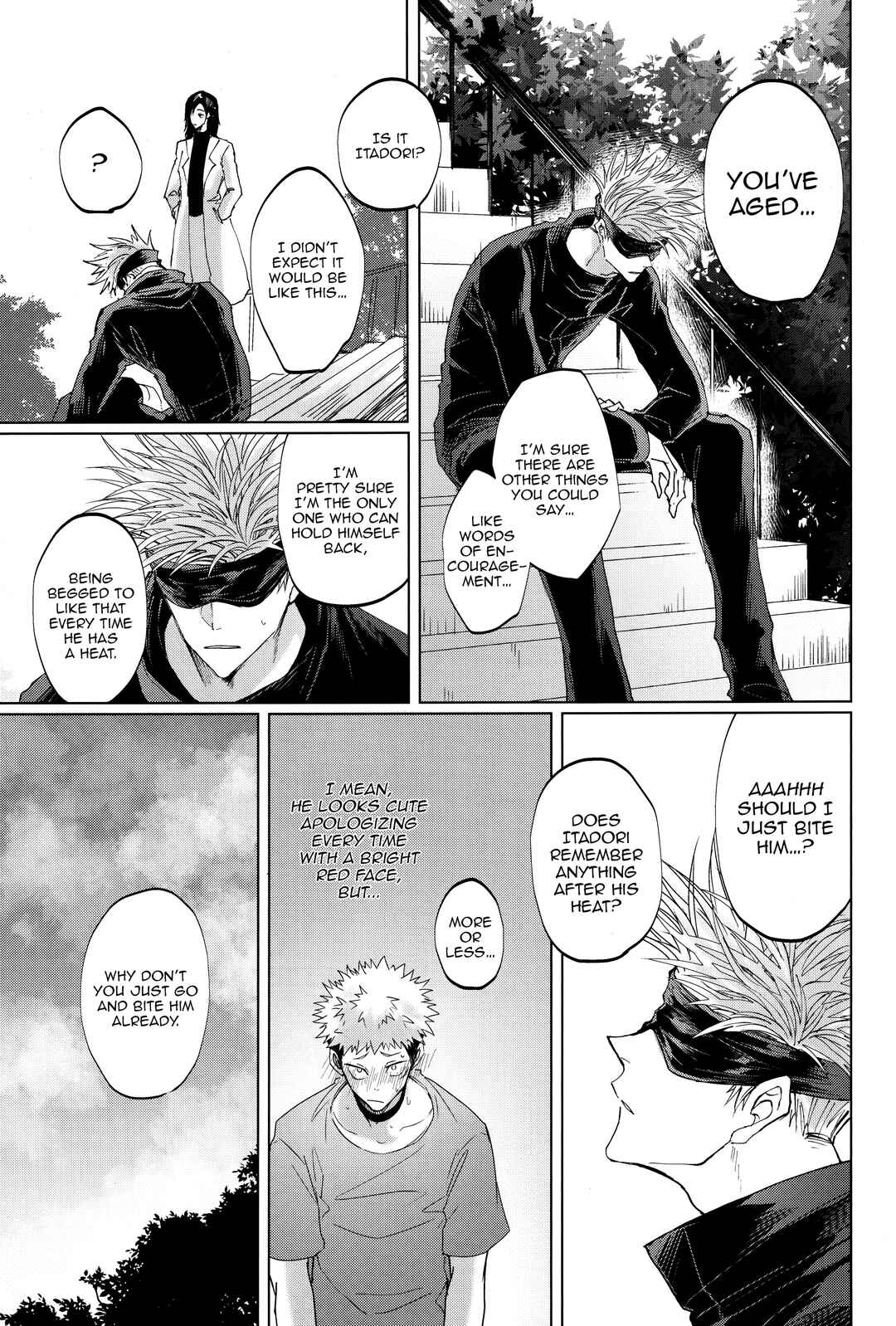 Page 6 Chapter Unknown_decf Jujutsu Kaisen - Ao ni Somaru Hi (Doujinshi)