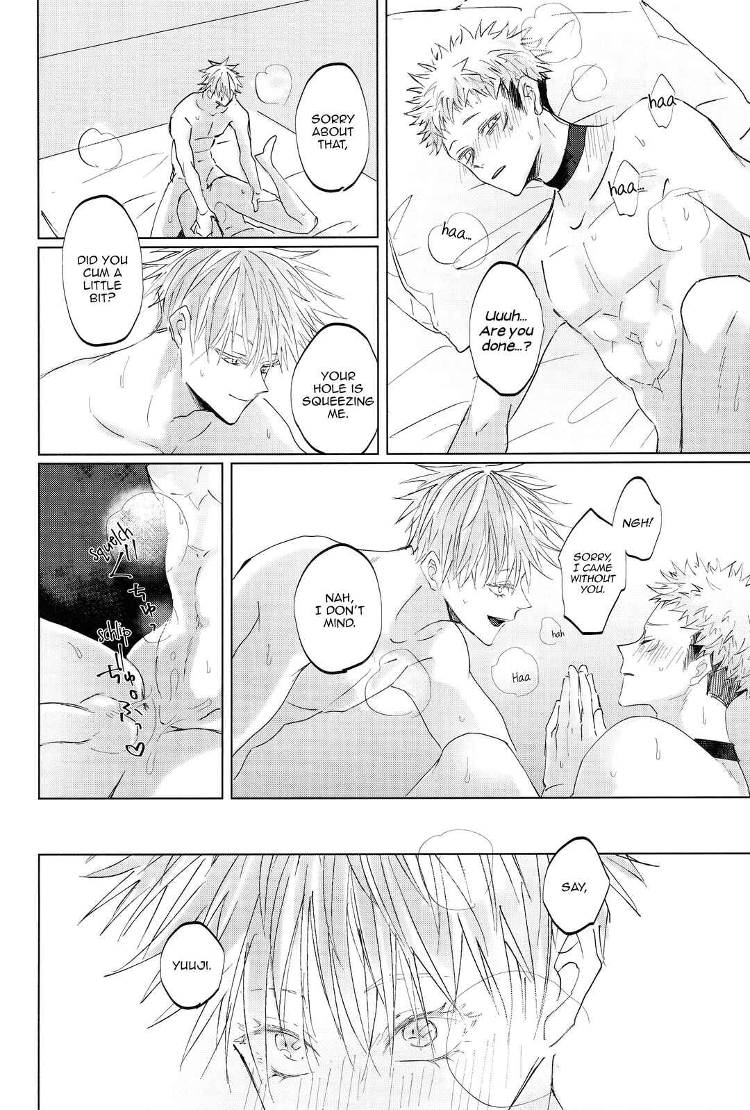 Page 63 Chapter Unknown_decf Jujutsu Kaisen - Ao ni Somaru Hi (Doujinshi)