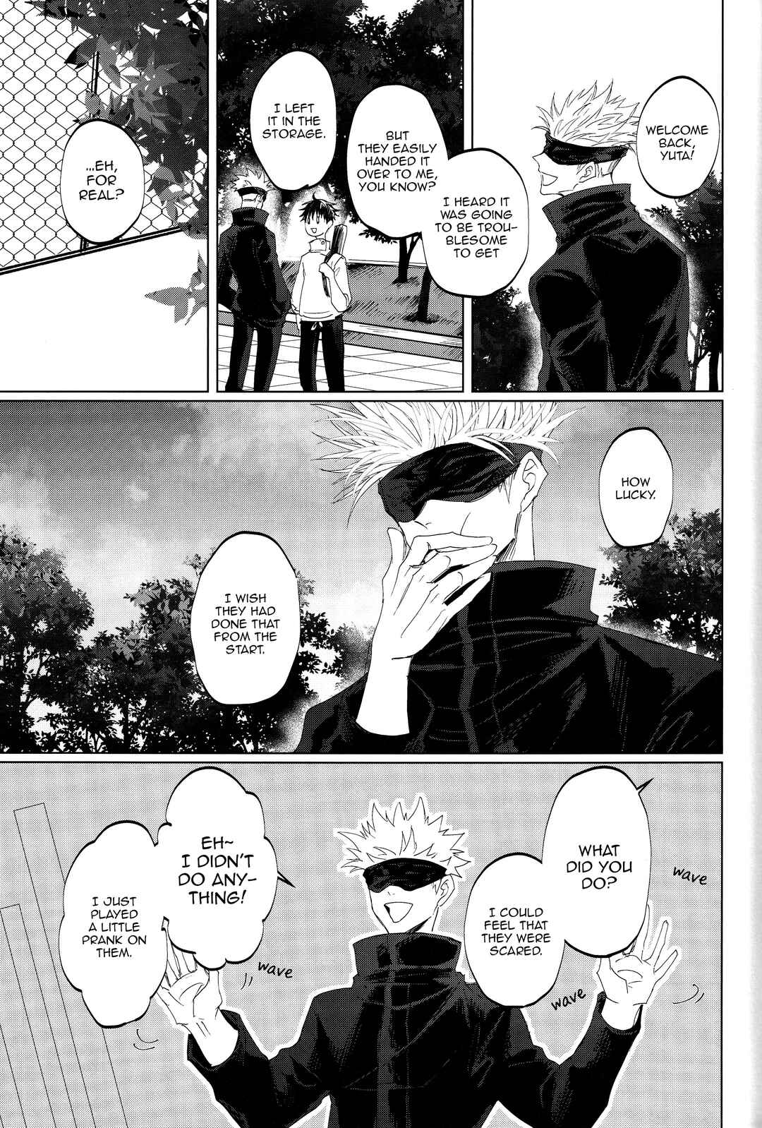 Page 72 Chapter Unknown_decf Jujutsu Kaisen - Ao ni Somaru Hi (Doujinshi)