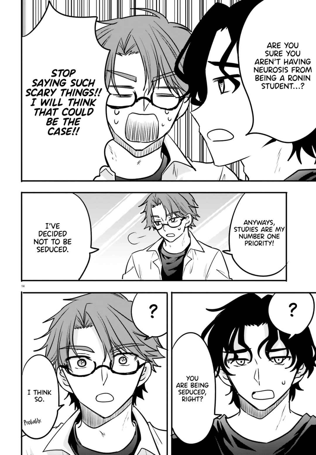 Page 15 Chapter 6 Zettai ni Yuuwaku sarenai Otoko VS Zettai ni Yuuwaku suru Onna