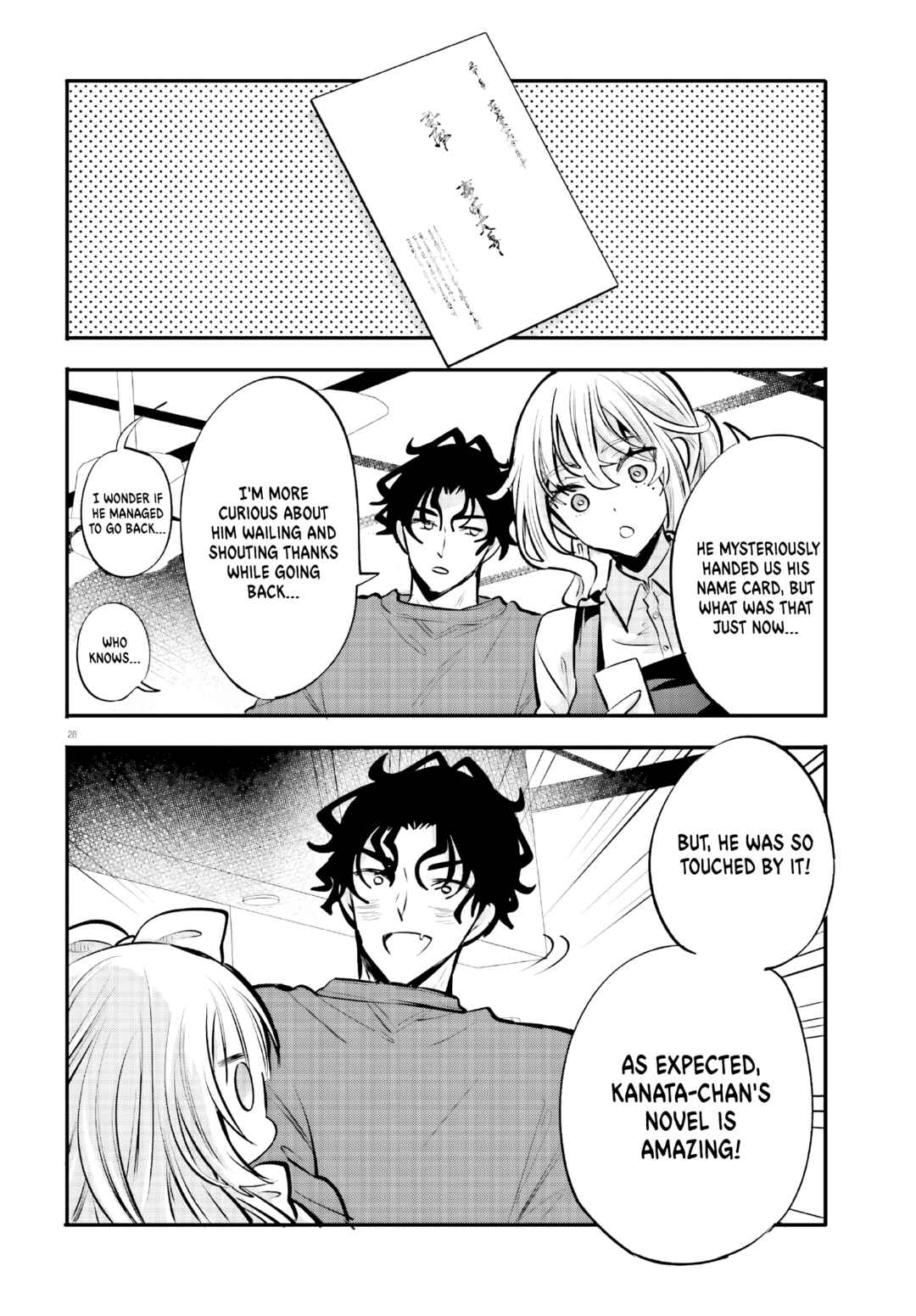 Page 28 Chapter 17 Zettai ni Yuuwaku sarenai Otoko VS Zettai ni Yuuwaku suru Onna
