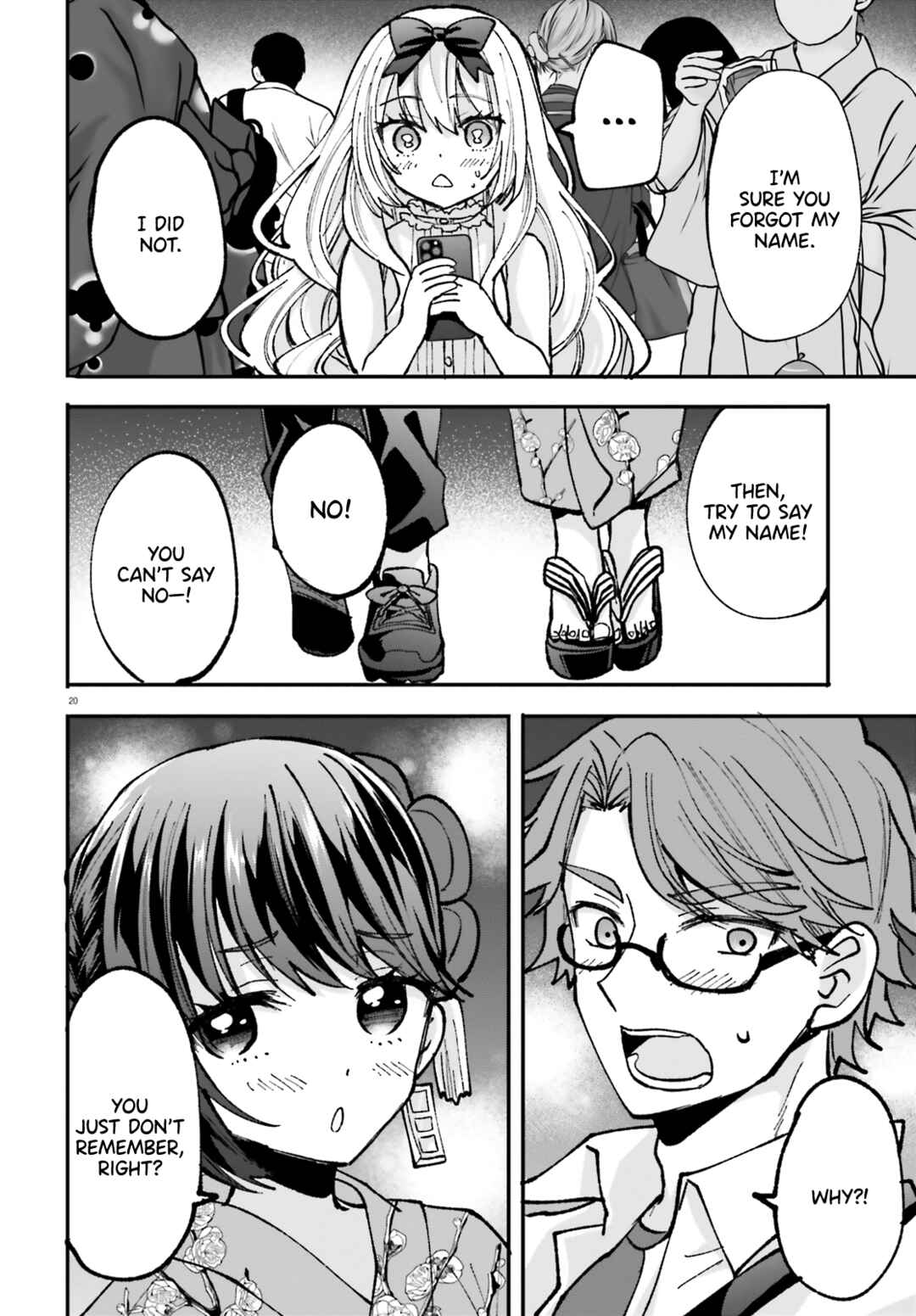 Page 21 Chapter 4 Zettai ni Yuuwaku sarenai Otoko VS Zettai ni Yuuwaku suru Onna