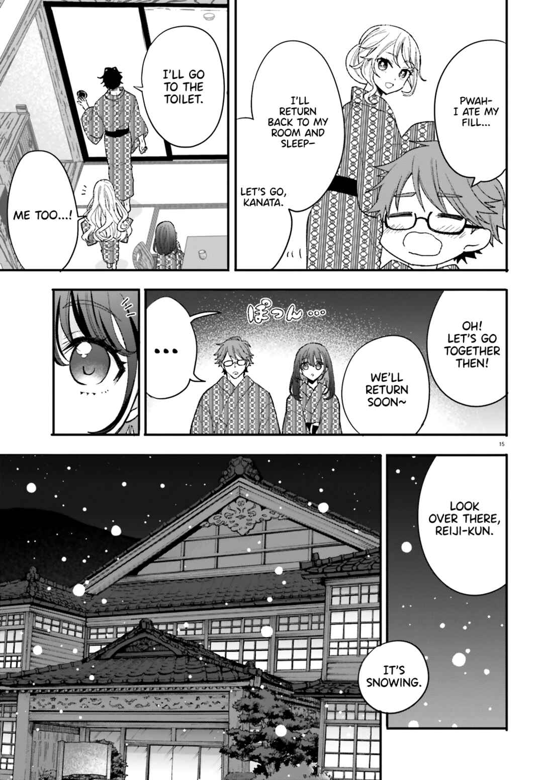 Page 15 Chapter 9 Zettai ni Yuuwaku sarenai Otoko VS Zettai ni Yuuwaku suru Onna