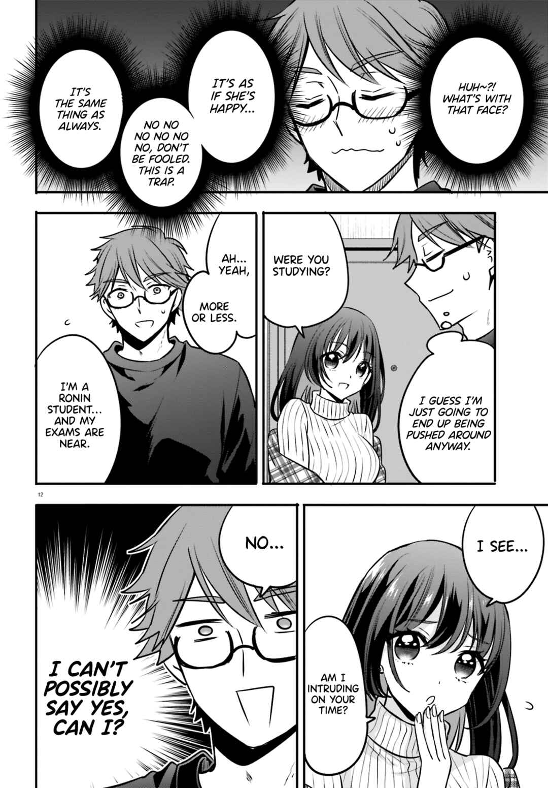 Page 13 Chapter 8 Zettai ni Yuuwaku sarenai Otoko VS Zettai ni Yuuwaku suru Onna
