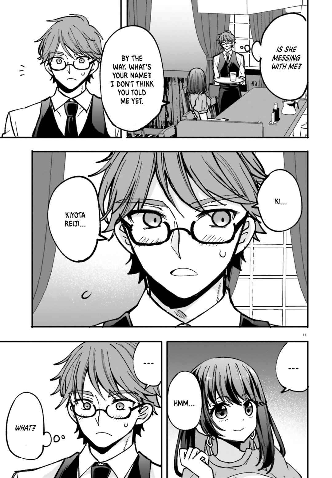 Page 12 Chapter 2 Zettai ni Yuuwaku sarenai Otoko VS Zettai ni Yuuwaku suru Onna