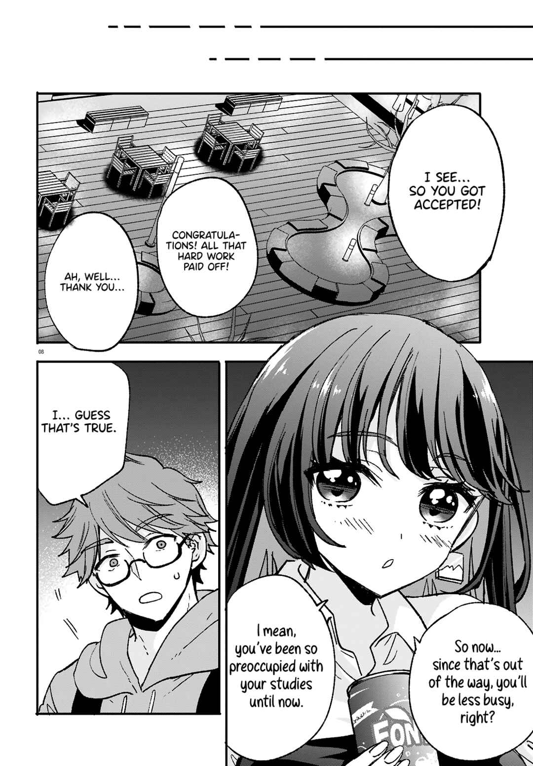 Page 9 Chapter 11 Zettai ni Yuuwaku sarenai Otoko VS Zettai ni Yuuwaku suru Onna