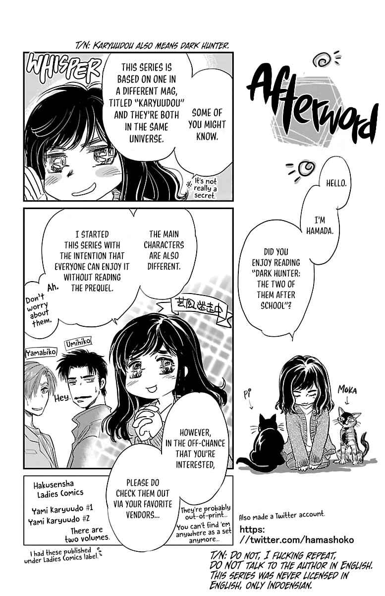 Page 34 Chapter 5 Dark Hunter - Houkago no Futari