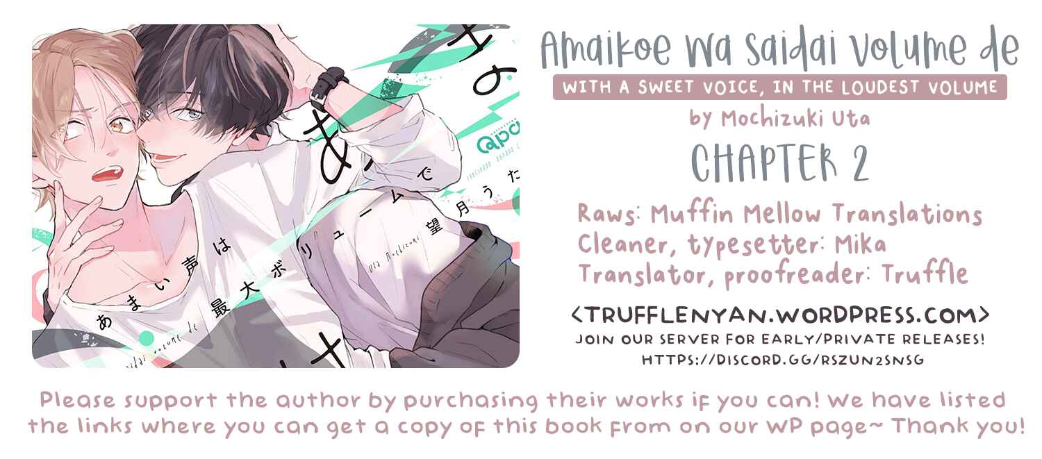 Page 2 Chapter 2 Amai Koe wa Saidai Volume de