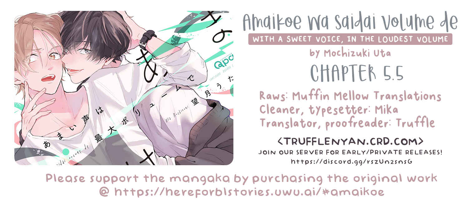 Page 2 Chapter 5.5 Amai Koe wa Saidai Volume de