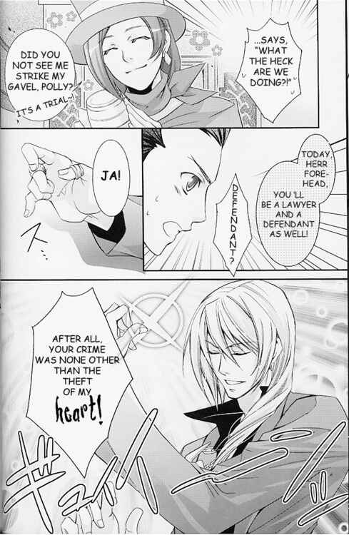 Page 12 Chapter Unknown_fa81 Ace Attorney - Snake Finger! (Doujinshi)