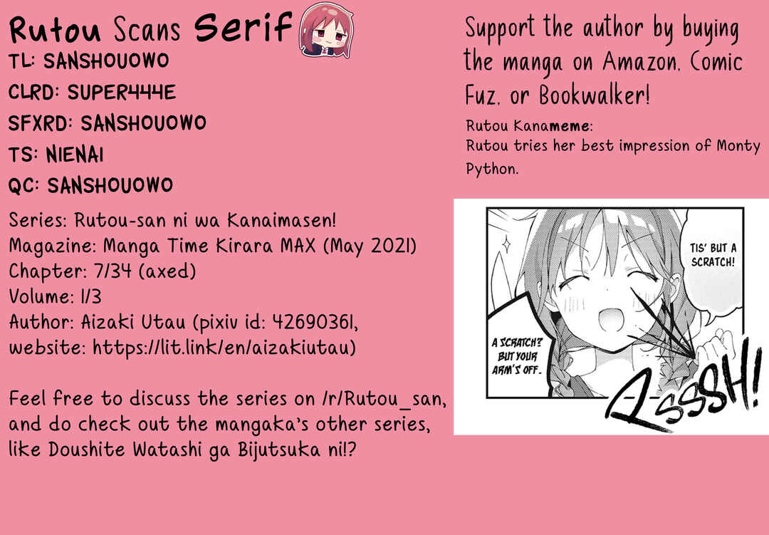 Page 10 Chapter 7 Rutou-san ni wa Kanaimasen!