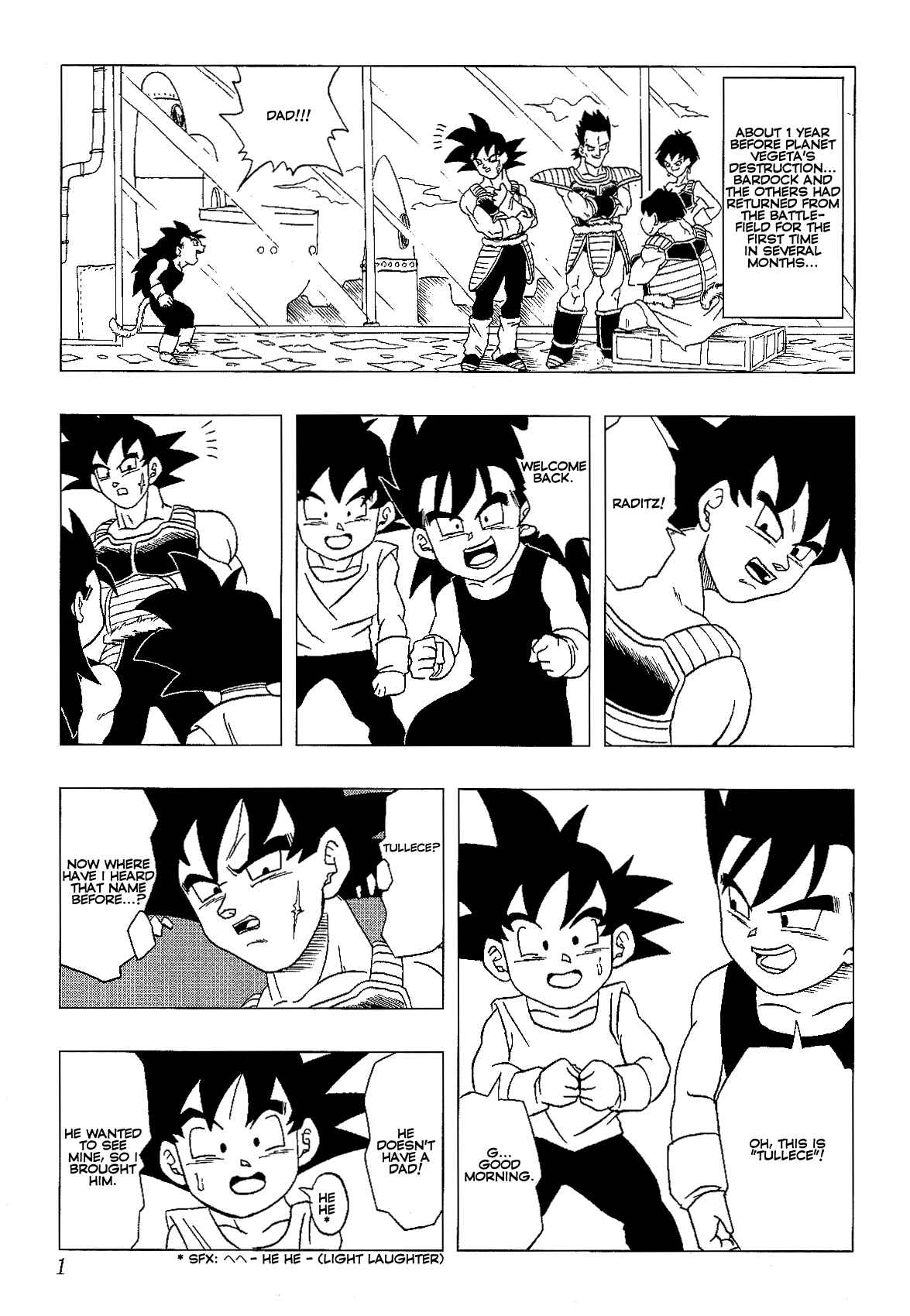 Page 2 Chapter 1.5 Dragon Ball Zero