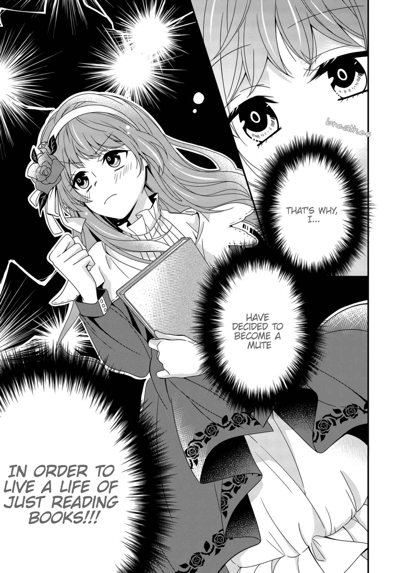 Page 14 Chapter 1.1 Konyaku Kaihi no Tame, Koe wo Dasanai to Kimemashita!!