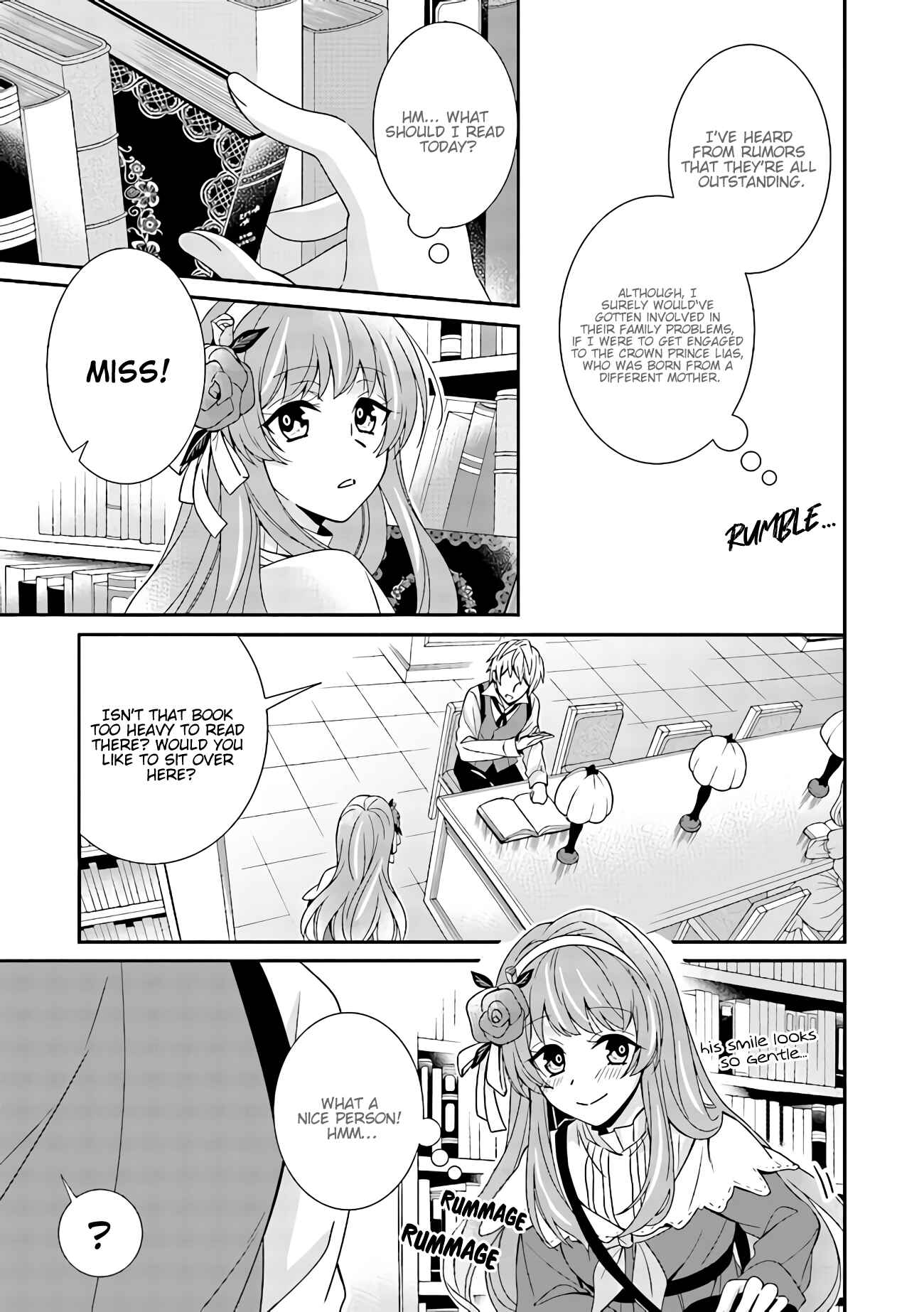 Page 11 Chapter 1.2 Konyaku Kaihi no Tame, Koe wo Dasanai to Kimemashita!!