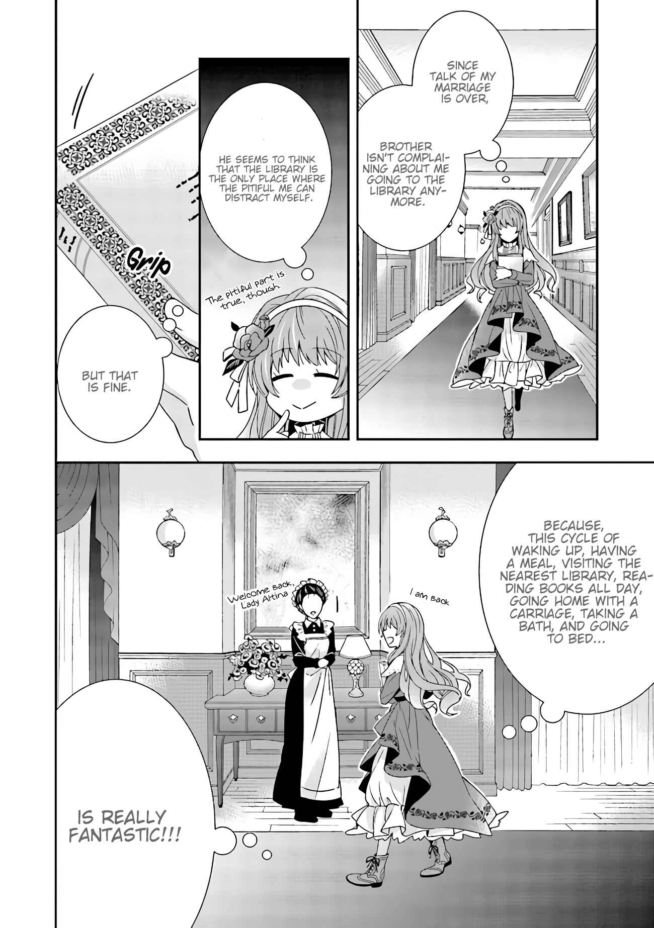 Page 4 Chapter 1.2 Konyaku Kaihi no Tame, Koe wo Dasanai to Kimemashita!!