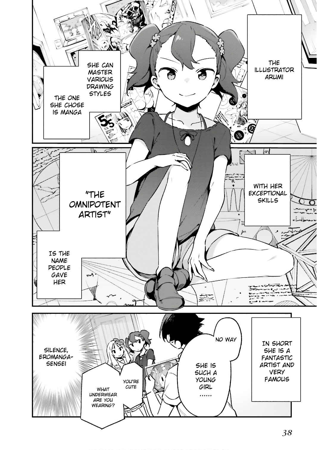 Page 12 Chapter 40 Eromanga Sensei