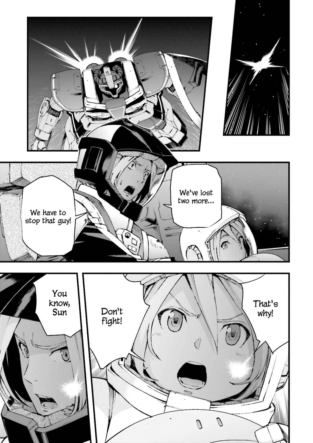 Page 35 Chapter 5 Mobile Suit Gundam U.C.0096 - Last Sun