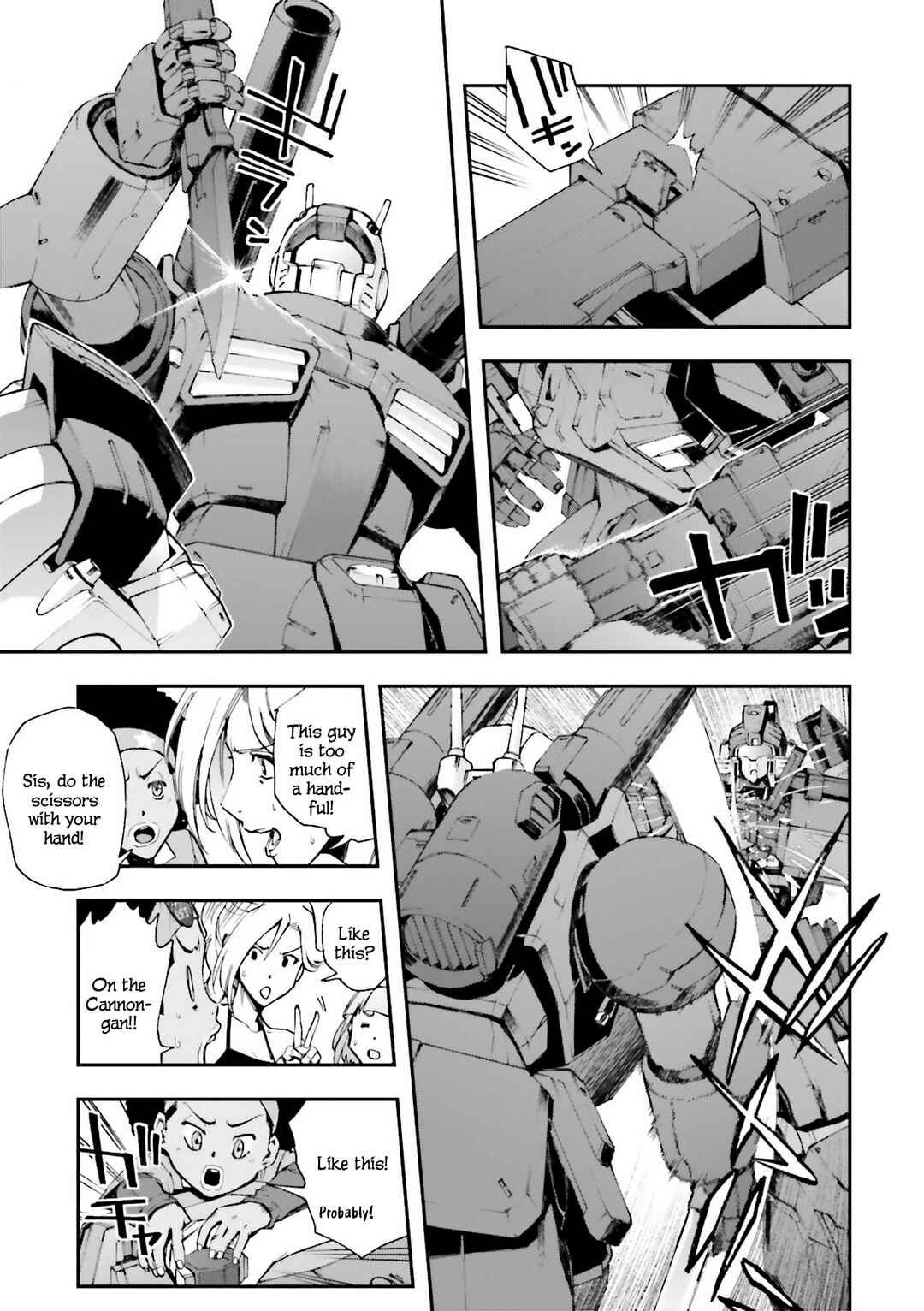 Page 21 Chapter 22 Mobile Suit Gundam U.C.0096 - Last Sun