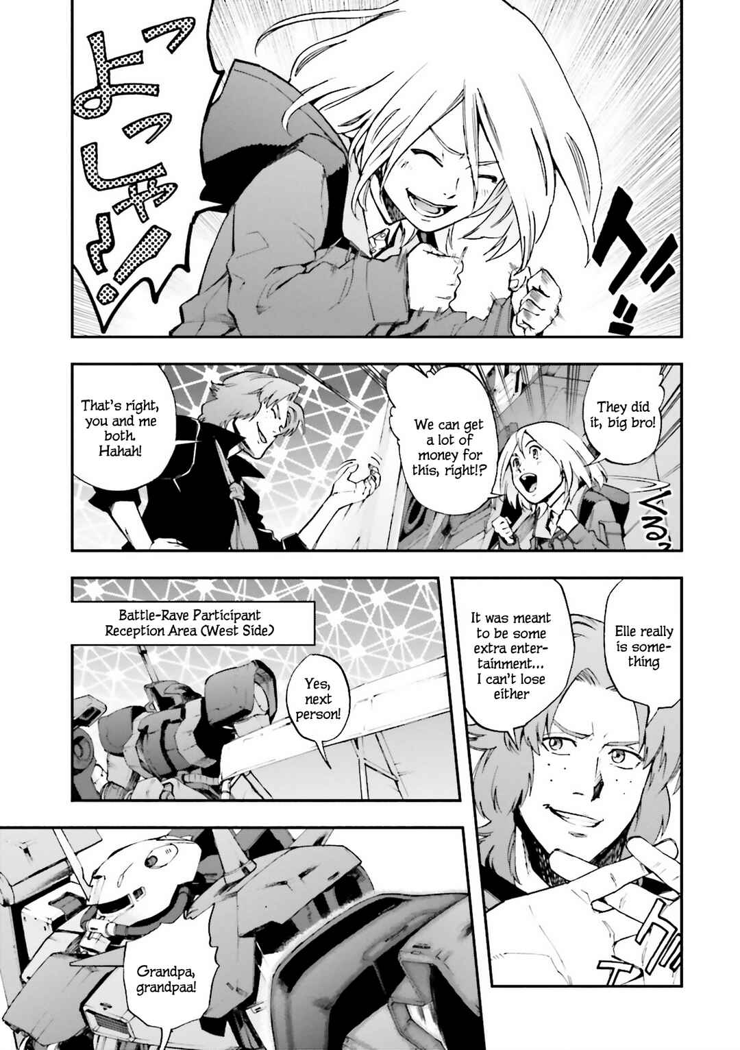 Page 25 Chapter 22 Mobile Suit Gundam U.C.0096 - Last Sun