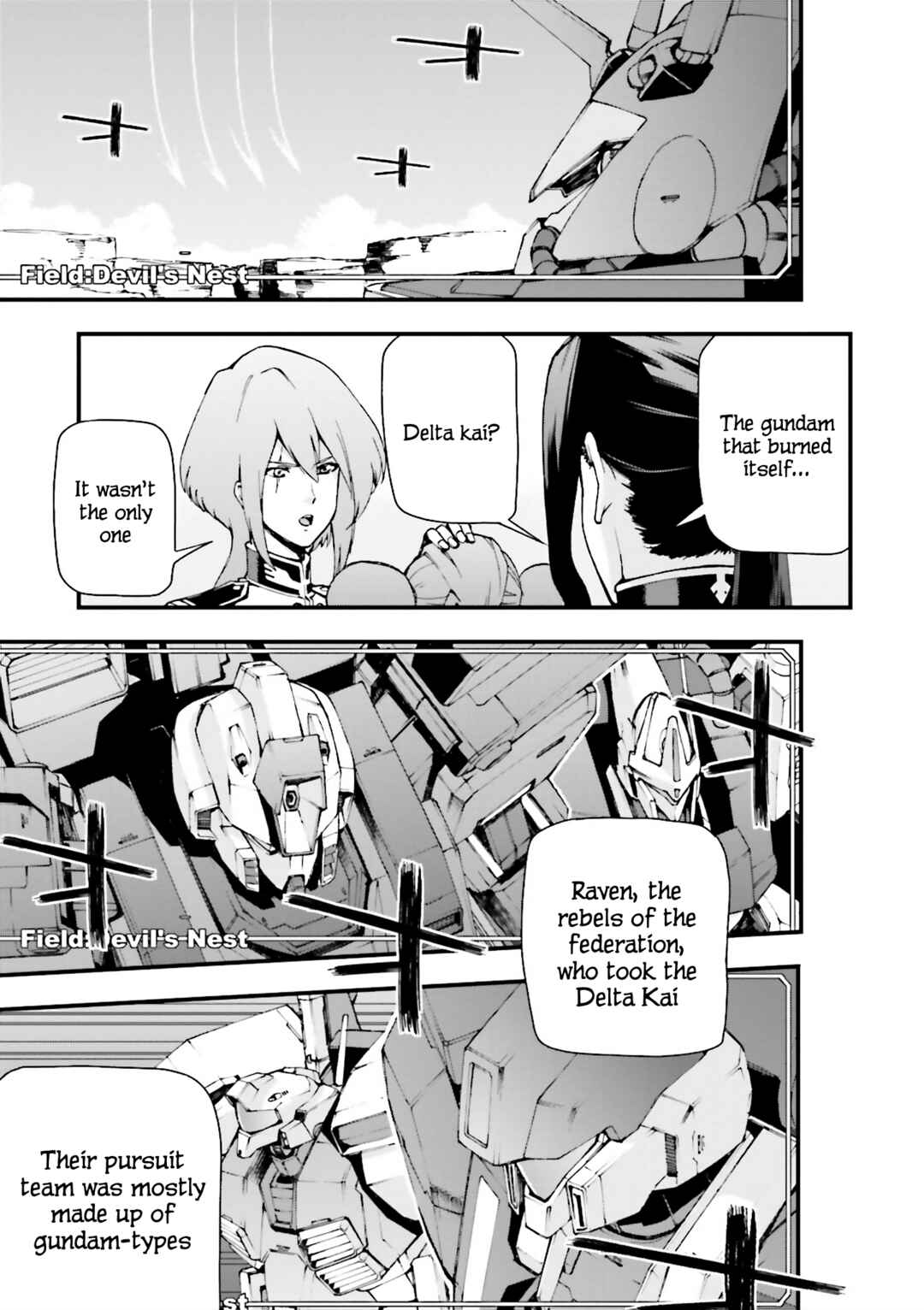 Page 10 Chapter 11 Mobile Suit Gundam U.C.0096 - Last Sun