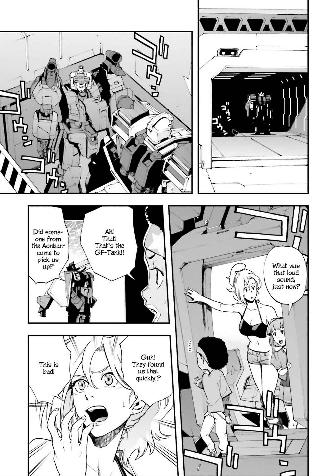 Page 21 Chapter 23 Mobile Suit Gundam U.C.0096 - Last Sun