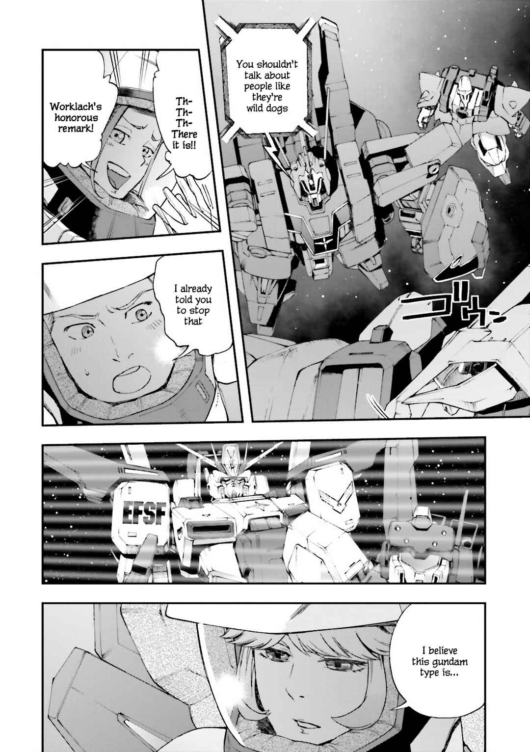Page 36 Chapter 23 Mobile Suit Gundam U.C.0096 - Last Sun